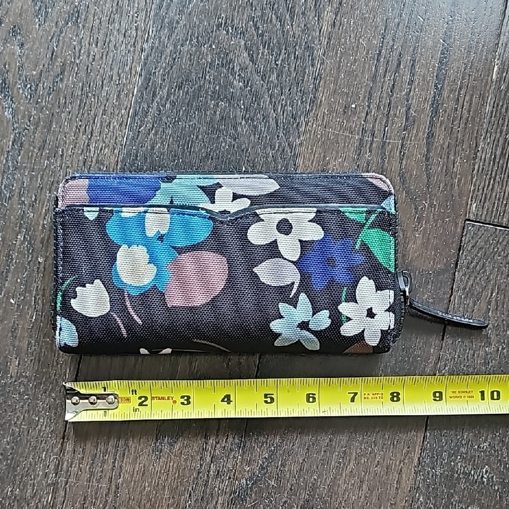kate spade Floral Wallet in Blue, White and Black - Picture 3 of 5